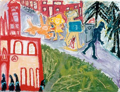 Carrying Off The Garbage